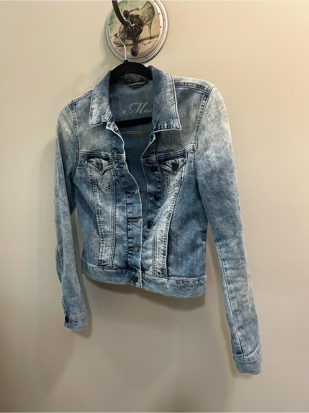 Mavi Jean “ Samantha” vintage wash Denim jacket Size Small